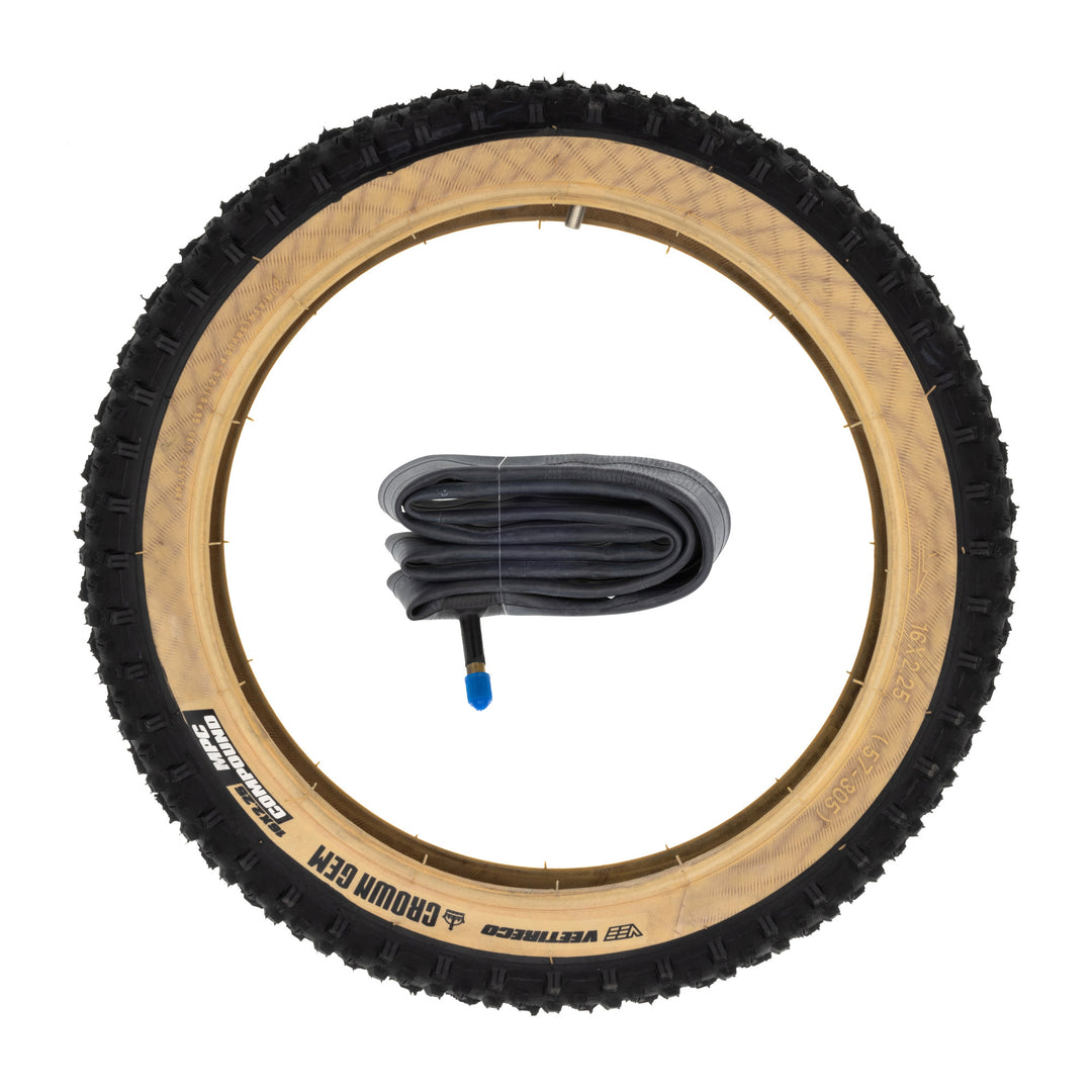 1x pneu de vélo Crown Gem et 1x chambre à air