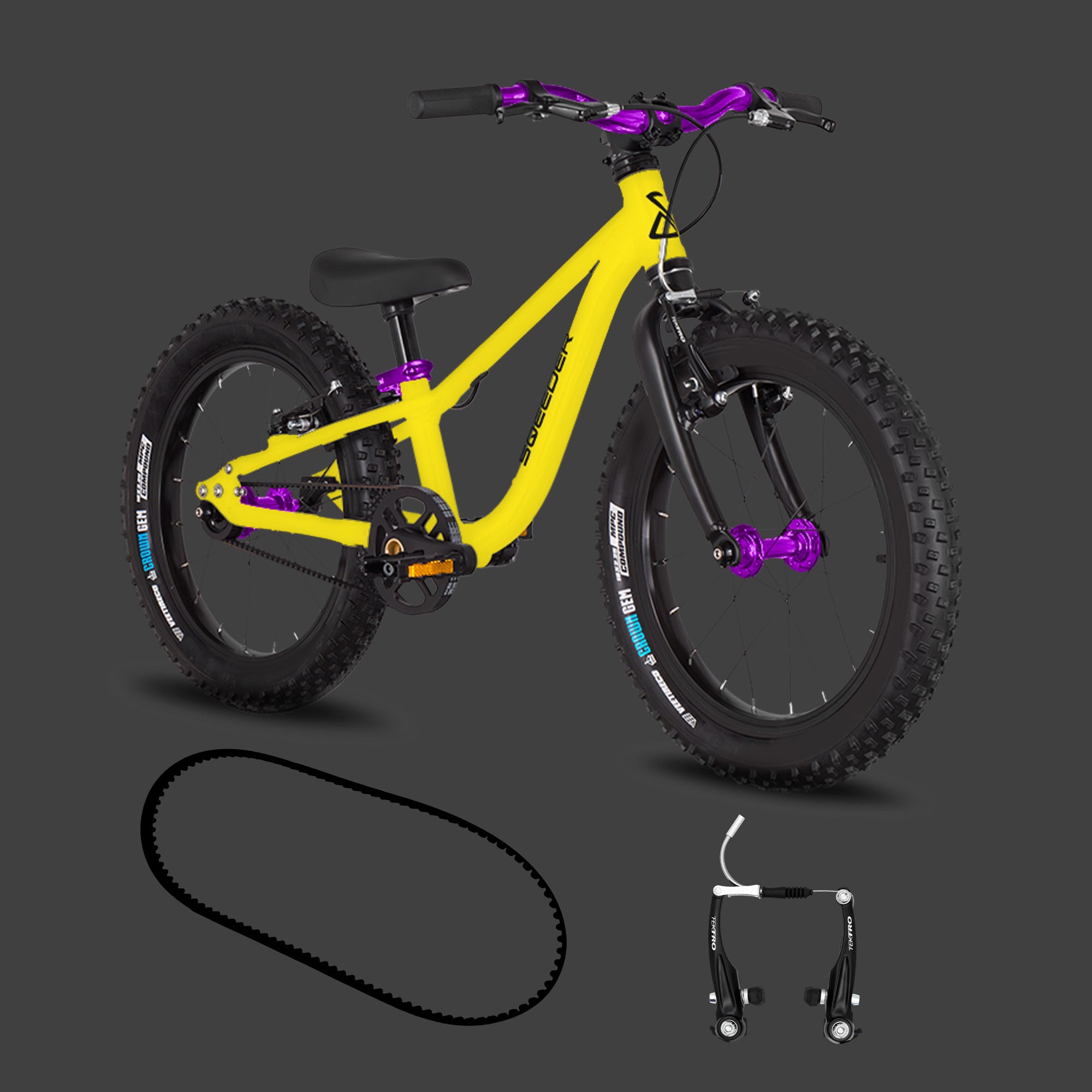 V3 belt drive & V brake SQEEDER